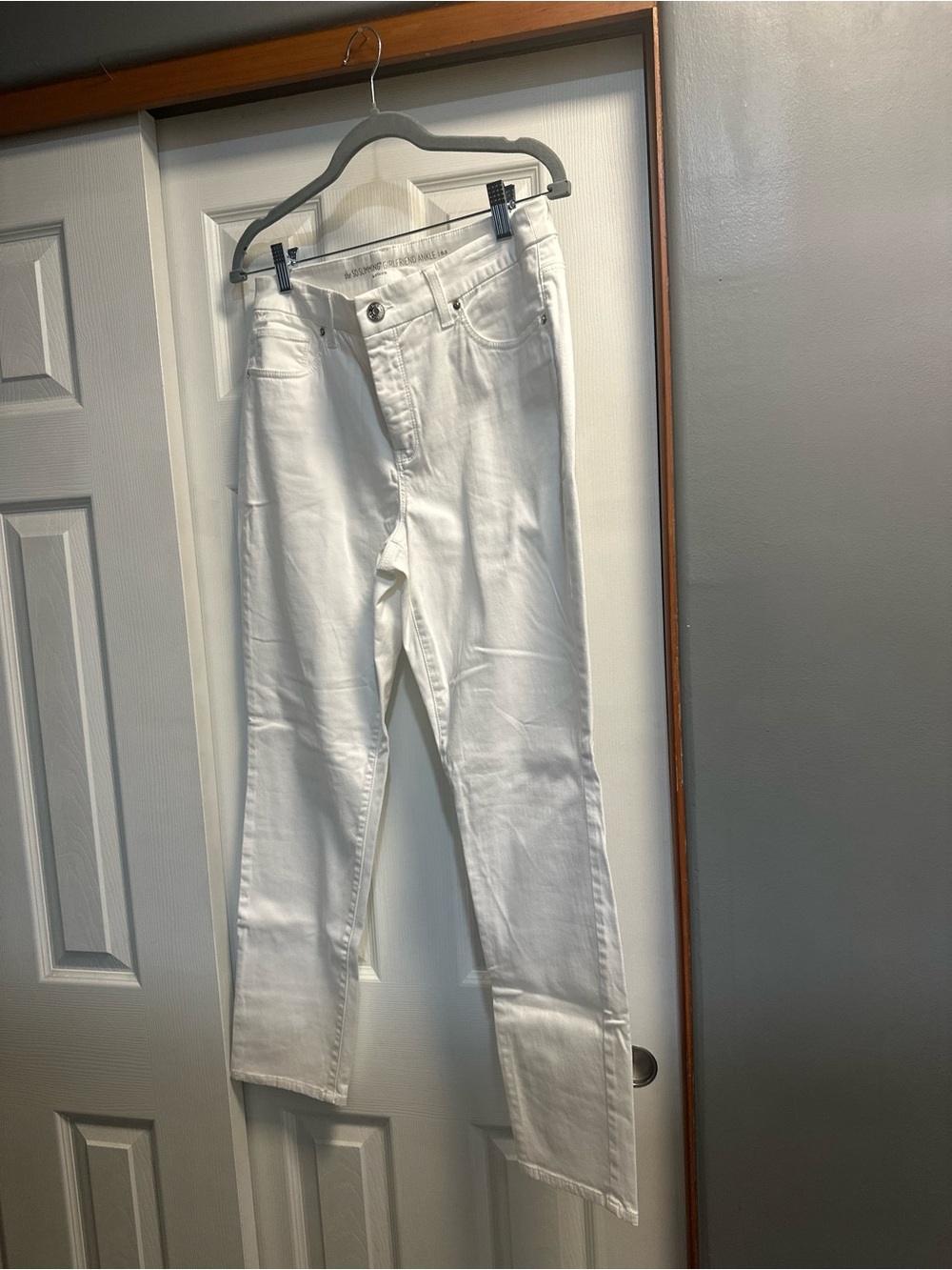 Chico's Bright White Straight-Leg Women's Jeans